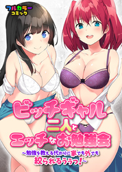 ビッチギャル二人とエッチなお勉強会～勉強を教える代わりに家でも外でも絞られるうぅっ！～